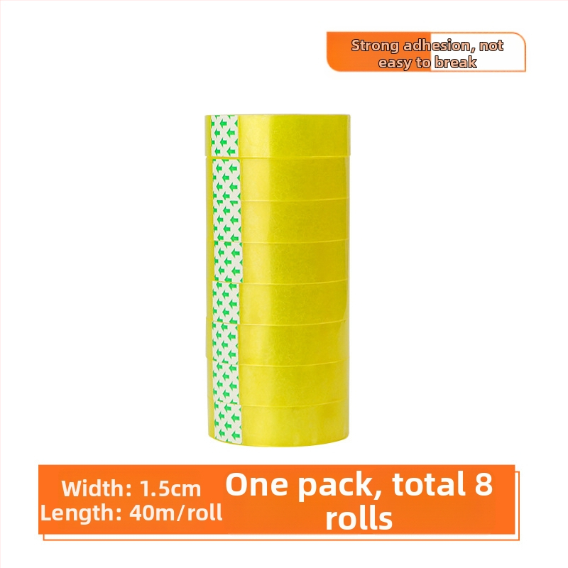 Priehľadná BOPP lepiaca páska, 45 μm, na balenie kvetov, 60 roliek v krabici, Značka: Dongguan Printing Rubber Adhesive Products Co., Ltd.