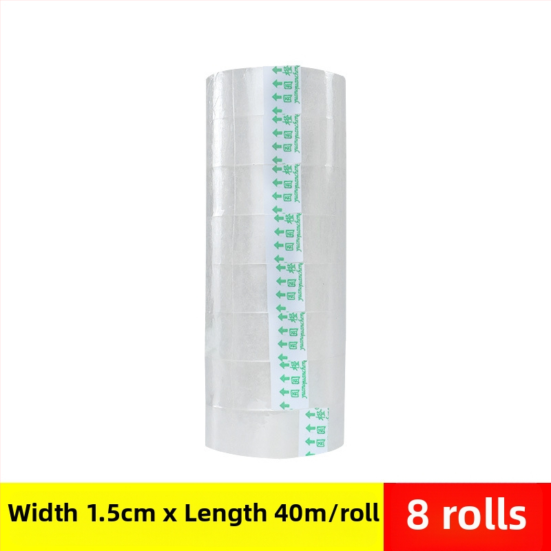 Priehľadná BOPP lepiaca páska, 45 μm, na balenie kvetov, 60 roliek v krabici, Značka: Dongguan Printing Rubber Adhesive Products Co., Ltd.