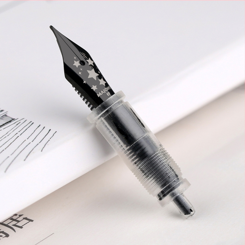 Moonman Sada Náhradných Špičiek Pera – Kovová Hlava Pera, 26#, Pre Plniace Perá