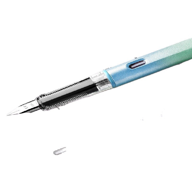 Stilou pentru elevi din învățământul primar, clasa a III-a–a IV-a, cu sac de cerneală înlocuibil, model Xws-gb 1016-1, carcasă din plastic