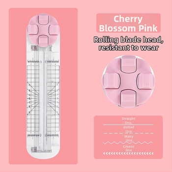 Ručný rez papieru – 4v1 otočný model, Shangmei, plast