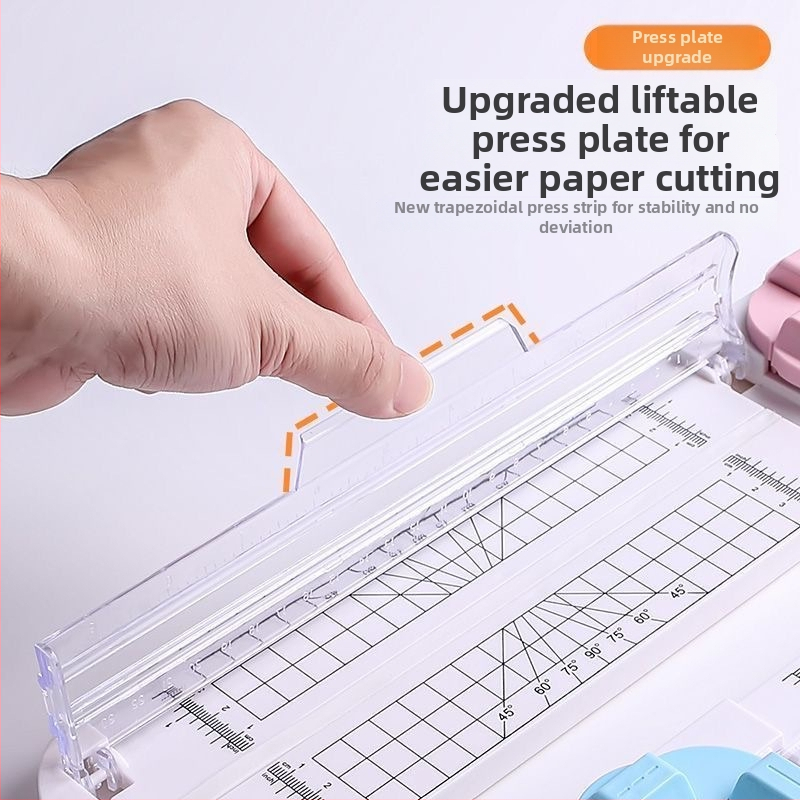 Ručný rez papieru – 4v1 otočný model, Shangmei, plast