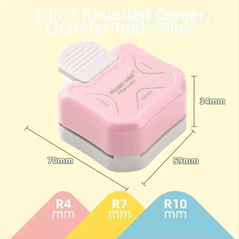 Ručný rez papieru – 4v1 otočný model, Shangmei, plast