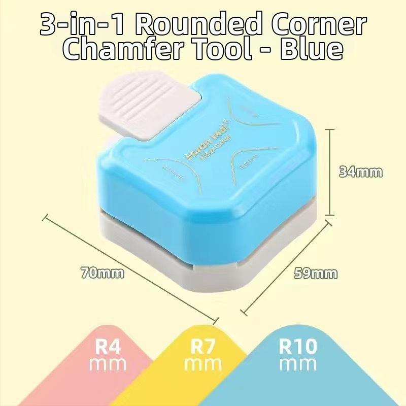 Ručný rez papieru – 4v1 otočný model, Shangmei, plast