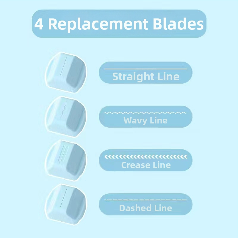 Ručný rez papieru – 4v1 otočný model, Shangmei, plast