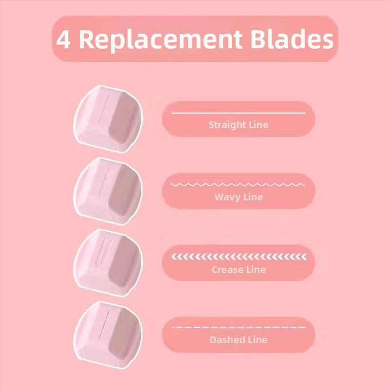 Ručný rez papieru – 4v1 otočný model, Shangmei, plast