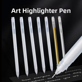 Set marker za isticanje s plastičnim kućištem, modeli 8789/873, PET pakiranje, s jednim vrhom