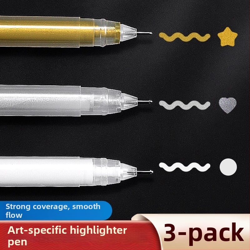 Set marker za isticanje s plastičnim kućištem, modeli 8789/873, PET pakiranje, s jednim vrhom