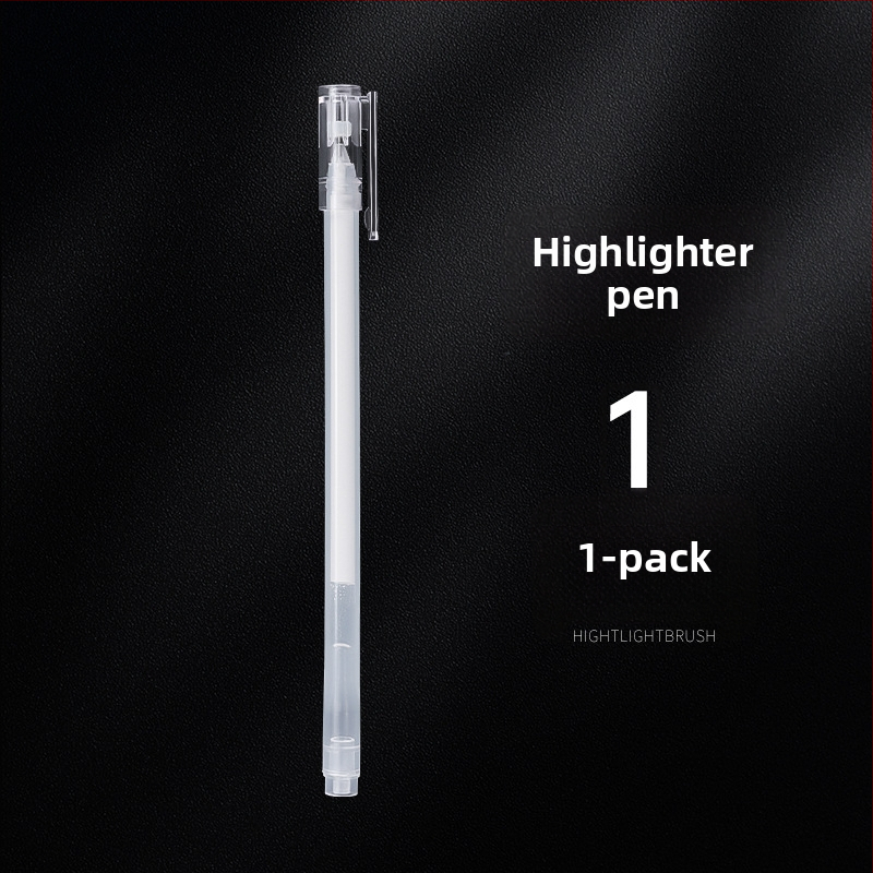 Set marker za isticanje s plastičnim kućištem, modeli 8789/873, PET pakiranje, s jednim vrhom