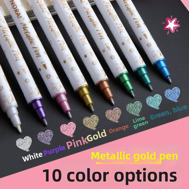 Set marker za isticanje s plastičnim kućištem, modeli 8789/873, PET pakiranje, s jednim vrhom