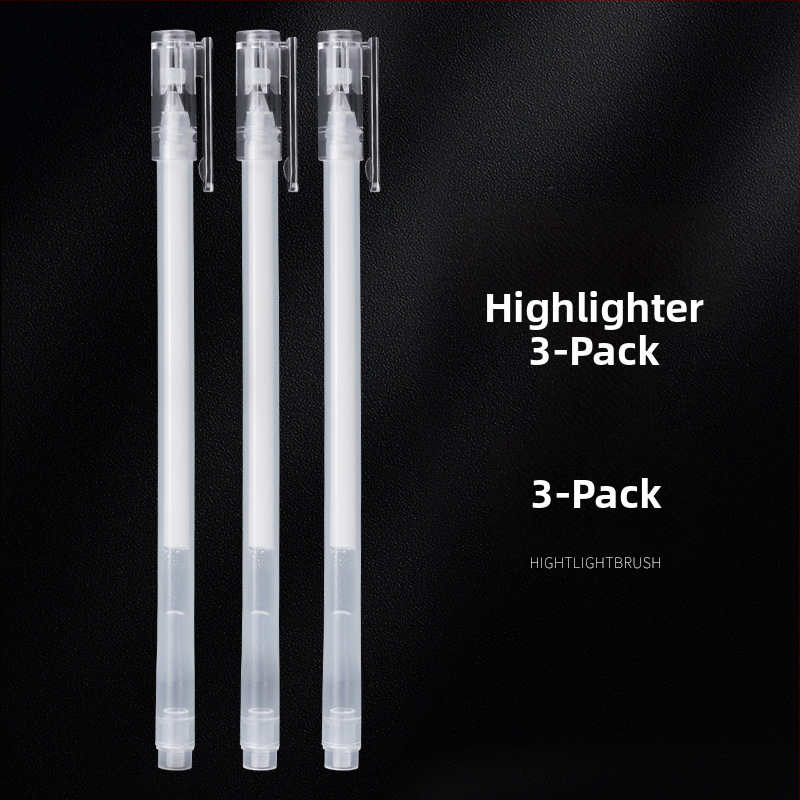 Set marker za isticanje s plastičnim kućištem, modeli 8789/873, PET pakiranje, s jednim vrhom