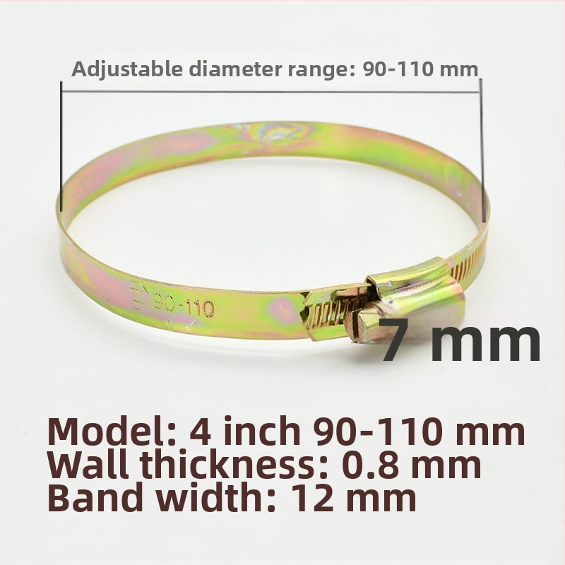 Spona na hadicu pre vodovodný systém - zosilnená a rozšírená, menovitý priemer 26 mm, upevňovací priemer 25 mm, značka: Iná