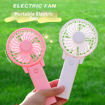 Benjie Cartoon Ručne Drži Plastový Mini Ventilátor — Multifunkčný s chladením, Vhodný pre študentov, cestovanie, kancelárie a internát