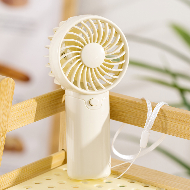 Benjie Cartoon Χειροκρατούμενος Πλαστικός Μίνι Ανεμιστήρας — Πολυλειτουργικός με Ψύξη, Ιδανικός για Φοιτητές, Ταξίδια, Γραφείο και Φοιτητικό Διαμέρισμα