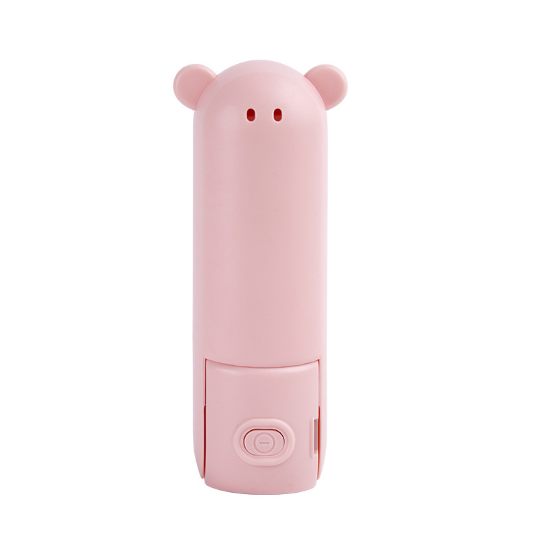 Ručni prijenosni mini ventilator s izmjenjivom baterijom 2000–4000 mAh, motor sa četkicama, 3 lopatice, USB napajanje, buka do 36 dB