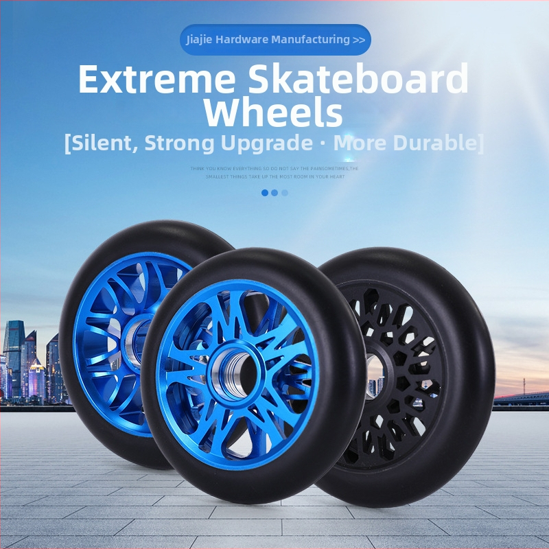 Jiajie PU kotači za skateboard – aluminijski legura jezgra, ekstremni trikovi