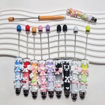 Ръчно изработен DIY корпус за химикалка с ръчно рисувана декорация, печат на логото и персонализация