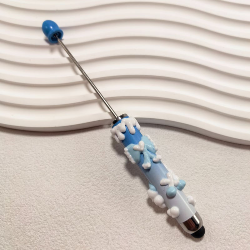 Ръчно изработен DIY корпус за химикалка с ръчно рисувана декорация, печат на логото и персонализация