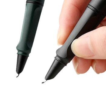 Kaligrafski vrh PD0019024 s 0.7 zakrivljenim vrhom i 1.0 zakrivljenim vrhom, iridij vrh, universalni sustav dotoka tinte 3,4 mm