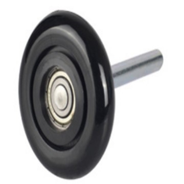 Rola pentru ușă de garaj cu corp ABS și rulment din nailon, model GLN46105-11B, diametrul axului 11 mm, capacitate de încărcare 30 kg, pentru uși de garaj electrice