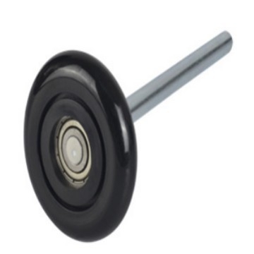 Rola pentru ușă de garaj cu corp ABS și rulment din nailon, model GLN46105-11B, diametrul axului 11 mm, capacitate de încărcare 30 kg, pentru uși de garaj electrice