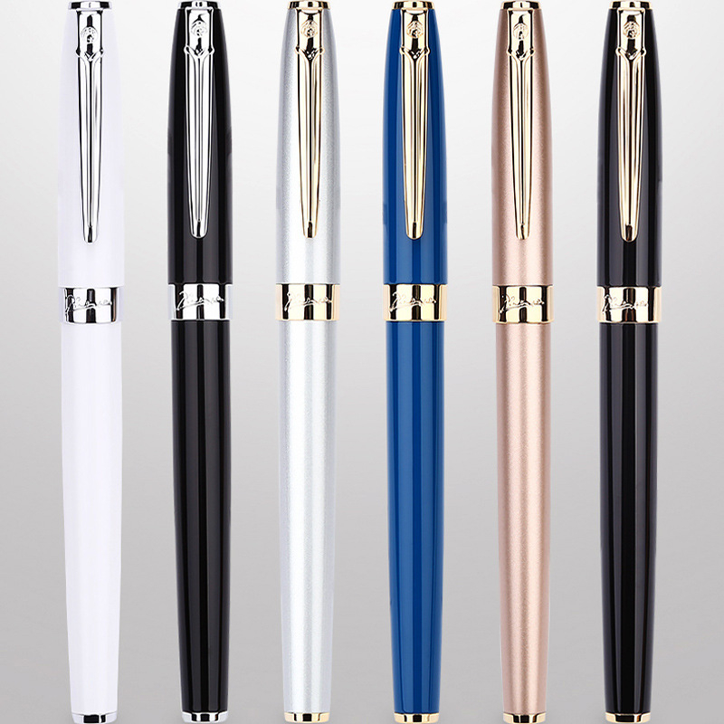 Picasso 717 pisalo za kaligrafiju s iridijskim vrhom, metalno tijelo, rotacijski sustav apsorpcije tinte, kutija za poklon