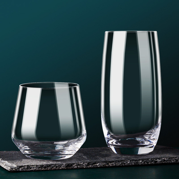 Üveg koktél pohár, átlátszó modern dizájn, 301–400 ml kapacitás, SXF márka, nyomtatott logó