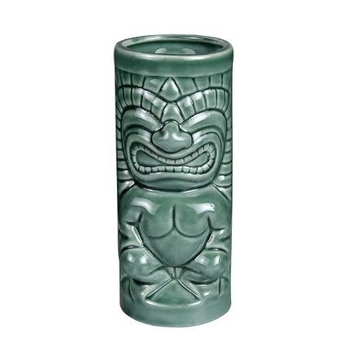 TIKI keramička čaša za koktel s motivom lubanje, moderan minimalistički dizajn, 200 g