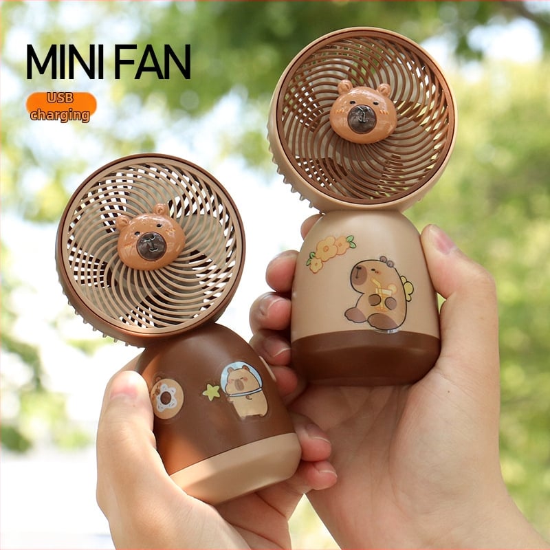 USB φορητός ανεμιστήρας με ενσωματωμένη μπαταρία 100–300 mAh, θόρυβος 36–45 dB, 1η ταχύτητα, δυνατότητα εκτύπωσης λογότυπου, κατάλληλος ως δώρο για παιδιά