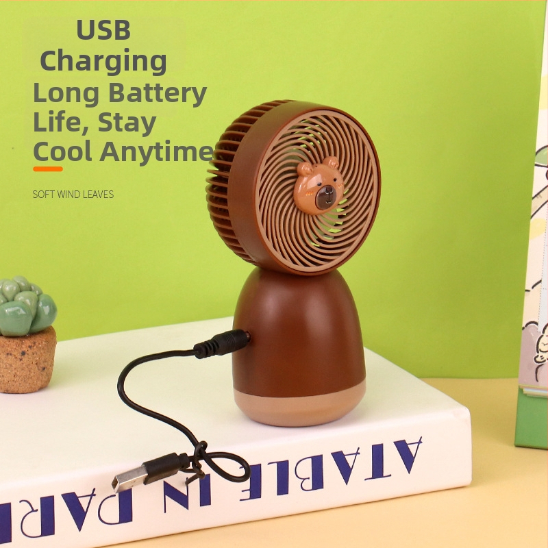 USB φορητός ανεμιστήρας με ενσωματωμένη μπαταρία 100–300 mAh, θόρυβος 36–45 dB, 1η ταχύτητα, δυνατότητα εκτύπωσης λογότυπου, κατάλληλος ως δώρο για παιδιά