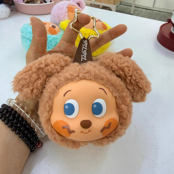 Plišana lutka — crtani stil, baršunast materijal, punilo od pliša, unisex, uzrast 14+