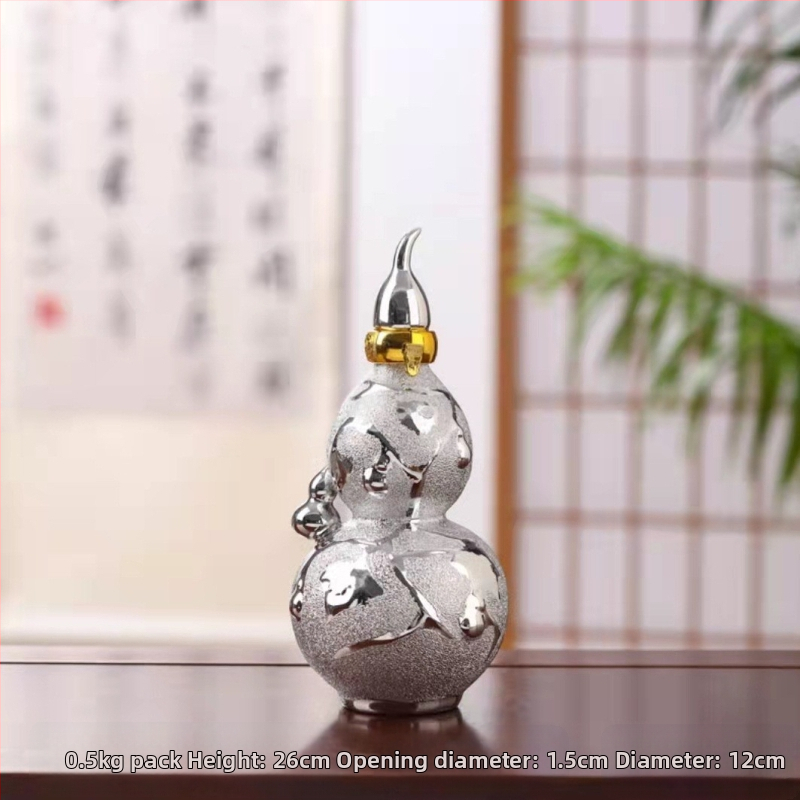 Keramická fľaša na víno od Jinggui, národný trend, nový čínsky štýl, uvedená v lete 2020, balenie set