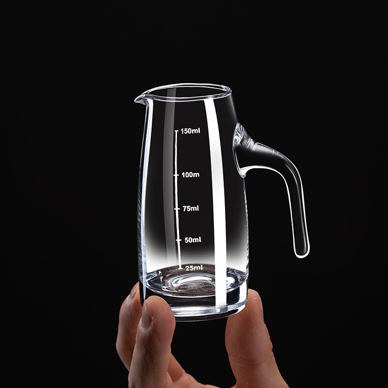 Flower Language Four Seasons Kristalno staklo vino set s graviranom skalom — dekanter, čašica za shot i držač čaša, 6–10 kom, premium kvaliteta, moderni minimalistički stil