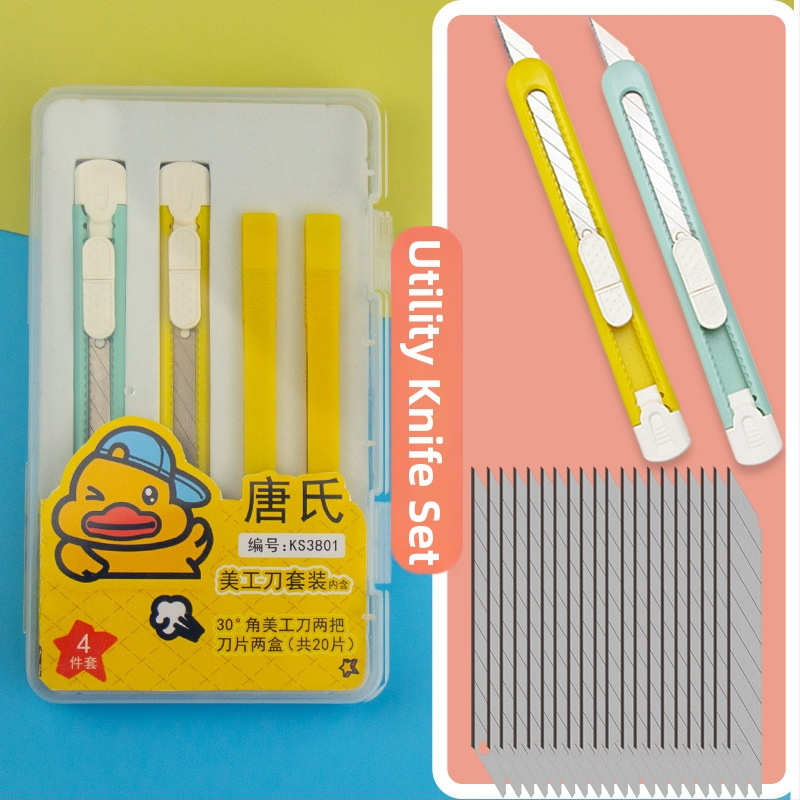 Sada rezných nástrojov s gravovacím nožom a PVC podložkou — Nož na rezanie, PVC podložka, Netto hmotnosť 0.15