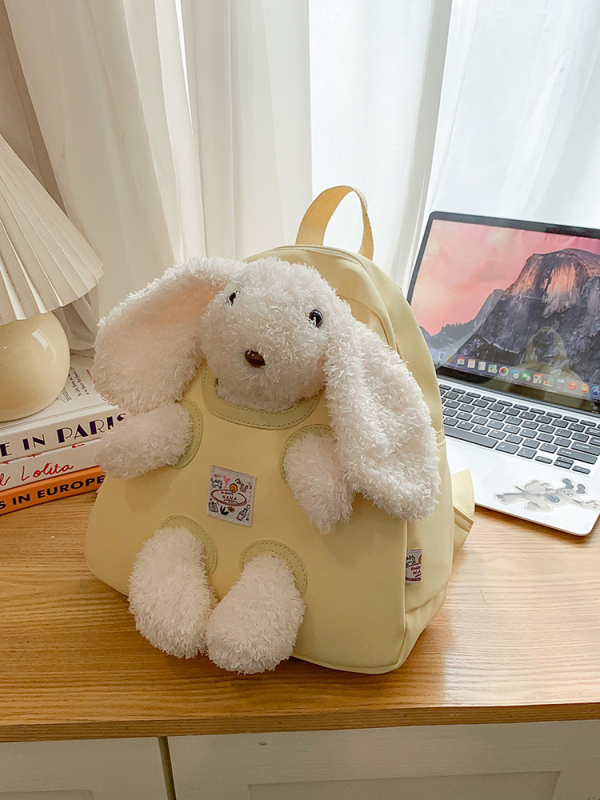 Ženski nylon ruksak s džepom za prijenosno računalo, ležerni putnički stil, zatvarač, proljeće 2025