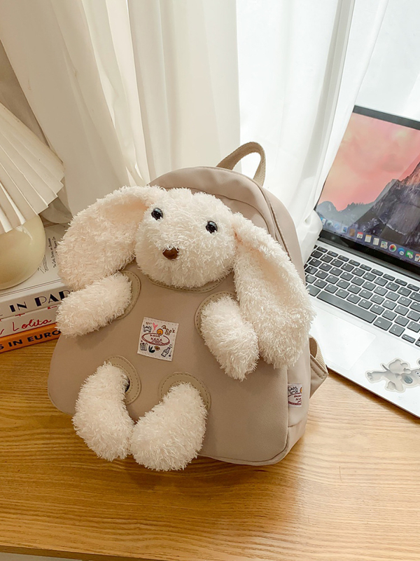 Ženski nylon ruksak s džepom za prijenosno računalo, ležerni putnički stil, zatvarač, proljeće 2025