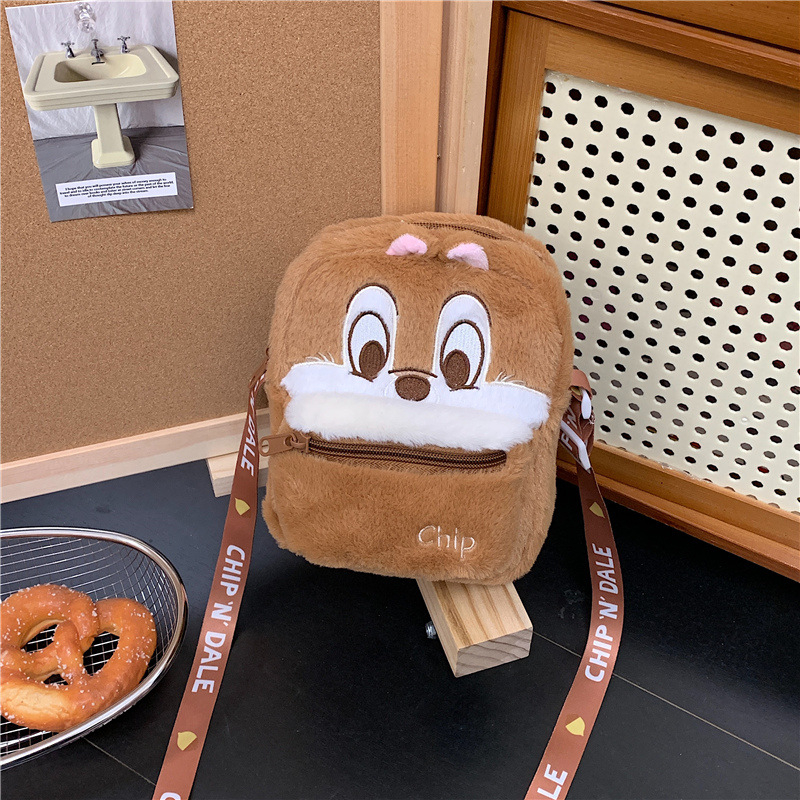 Pliš torba preko ramena s zekom, mali kvadratni dizajn, vertikalni oblik, džep za telefon i dokumente