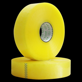 Jin Da csomagoló szalag, átlátszó BOPP szalag, 1000 m hosszú, csomagoláshoz