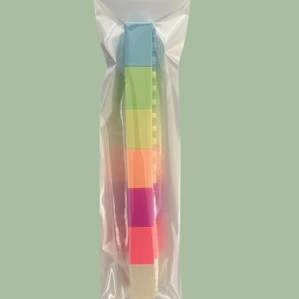 Marker za označavanje u obliku hobotnice — dvostruka vrhova, crtić dizajn hobotnice, plastično kućište, ispisano logo, prilagodljiva privatna marka