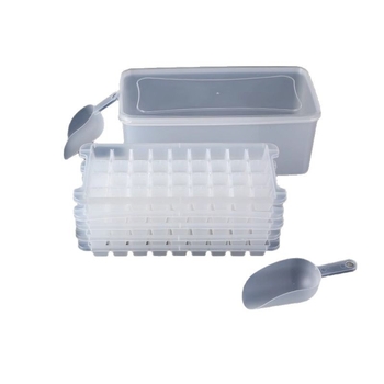 PP plastična forma za ledene kocke, 32 udubljenja, prehrambena kvaliteta, lako vađenje