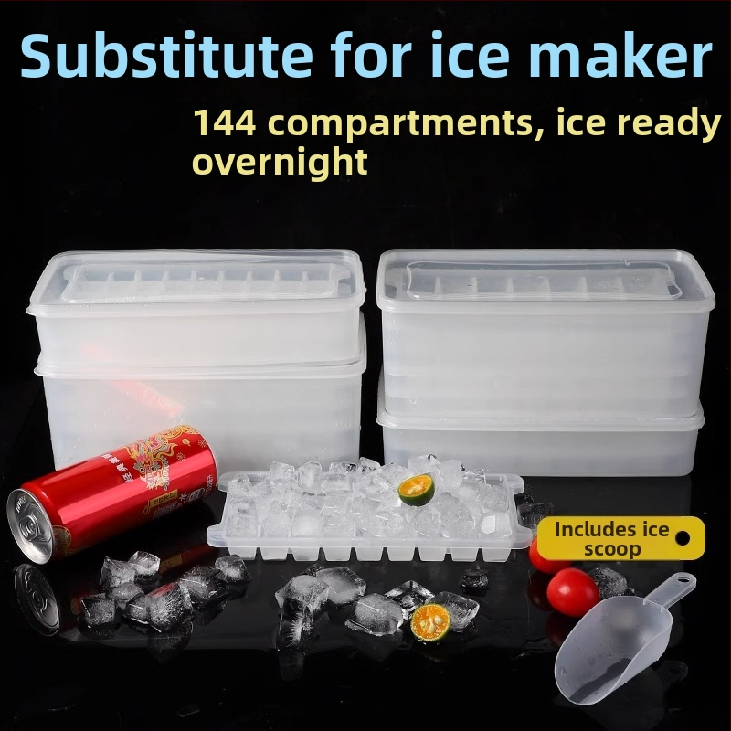 Forma na ľadové kocky z PP, 32 dutín, potravinárska kvalita, ľahké uvoľnenie