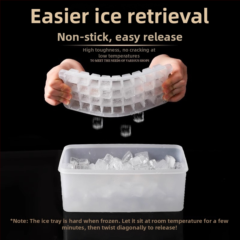 Forma na ľadové kocky z PP, 32 dutín, potravinárska kvalita, ľahké uvoľnenie