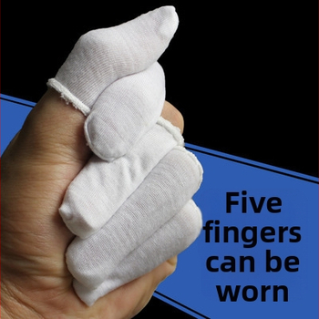 Antistatické bavlnené prstové návleky, 500 ks | SHC, Ochrana pri práci, 60 g