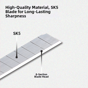 Deli výtvarný nôž, plastovo-kovové telo, šírka čepele 18 mm, hrúbka čepele 0,5 mm, model 2001-2057