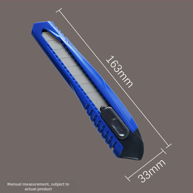 Deli výtvarný nôž, plastovo-kovové telo, šírka čepele 18 mm, hrúbka čepele 0,5 mm, model 2001-2057