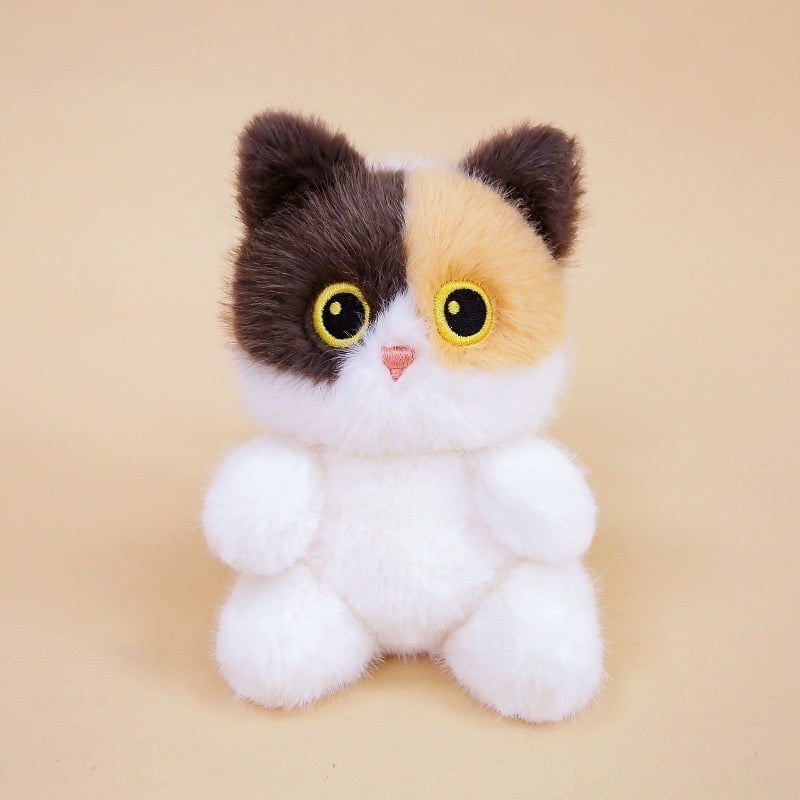 Macska plüssjáték – rövid plüss, PP pamut töltet, uniszex, 14+ év, Love so much márka