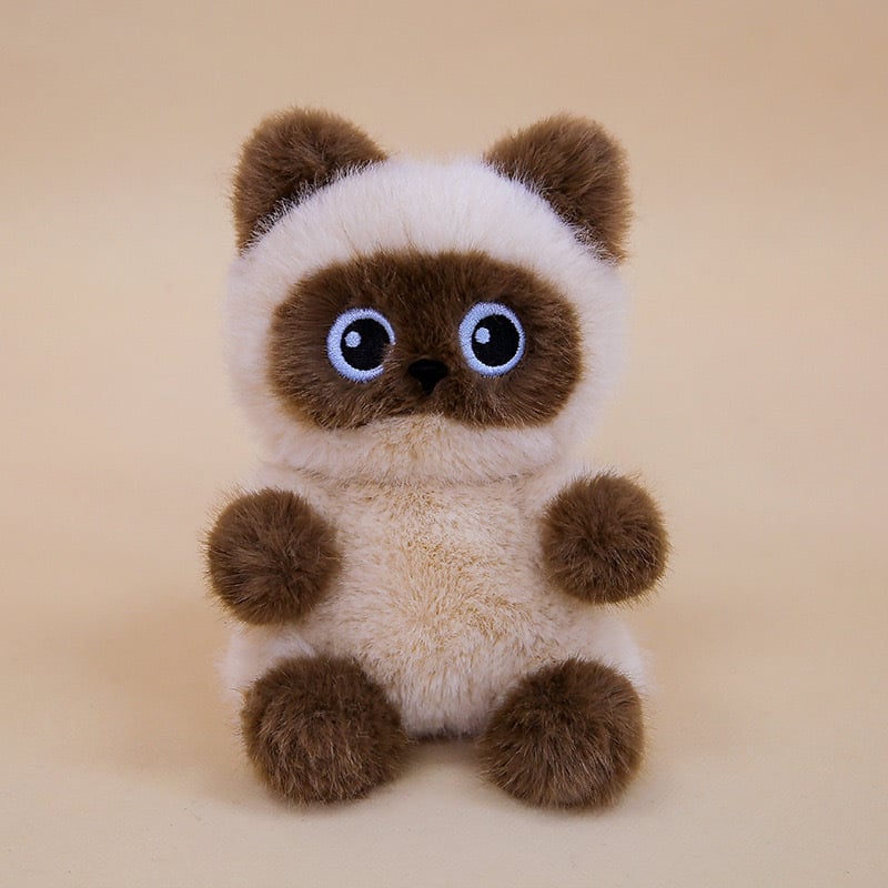 Macska plüssjáték – rövid plüss, PP pamut töltet, uniszex, 14+ év, Love so much márka