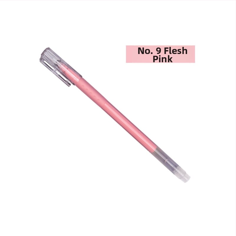 Glow pero pre denník, fluorescenčný zvýrazňovač na zvýraznenie kľúčových bodov, model 972-A, plastové telo, balenie v taške, prispôsobiteľné