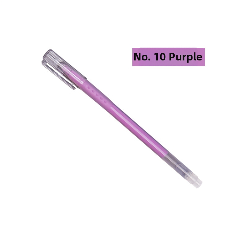 Glow pero pre denník, fluorescenčný zvýrazňovač na zvýraznenie kľúčových bodov, model 972-A, plastové telo, balenie v taške, prispôsobiteľné