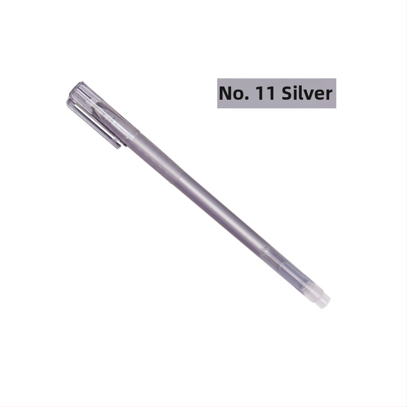 Glow pero pre denník, fluorescenčný zvýrazňovač na zvýraznenie kľúčových bodov, model 972-A, plastové telo, balenie v taške, prispôsobiteľné